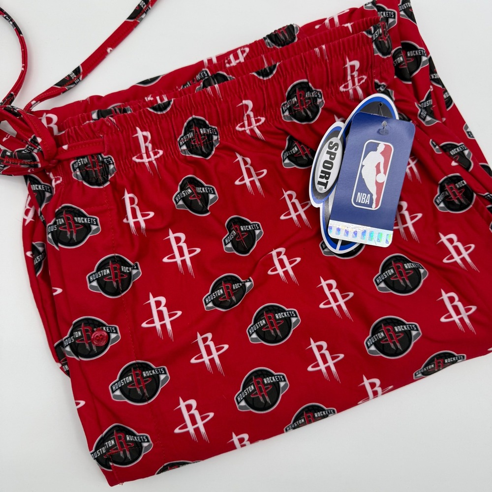 Concept Sport Houston Rockets NBA Men's Pajama‎ Pants Sleepwear Red 2XL